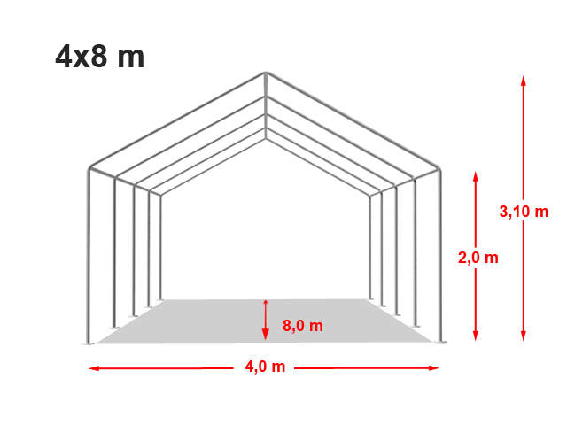 peotelk 4x8 peotelkide m&uuml;&uuml;k telkide m&uuml;&uuml;k pvc telgid