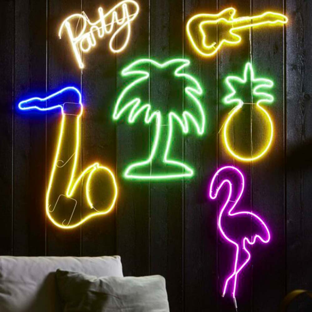 led-dekoratsiooid Dekoratsioonid peole LED palm LED flamingo Led dekoratsoonide rent
