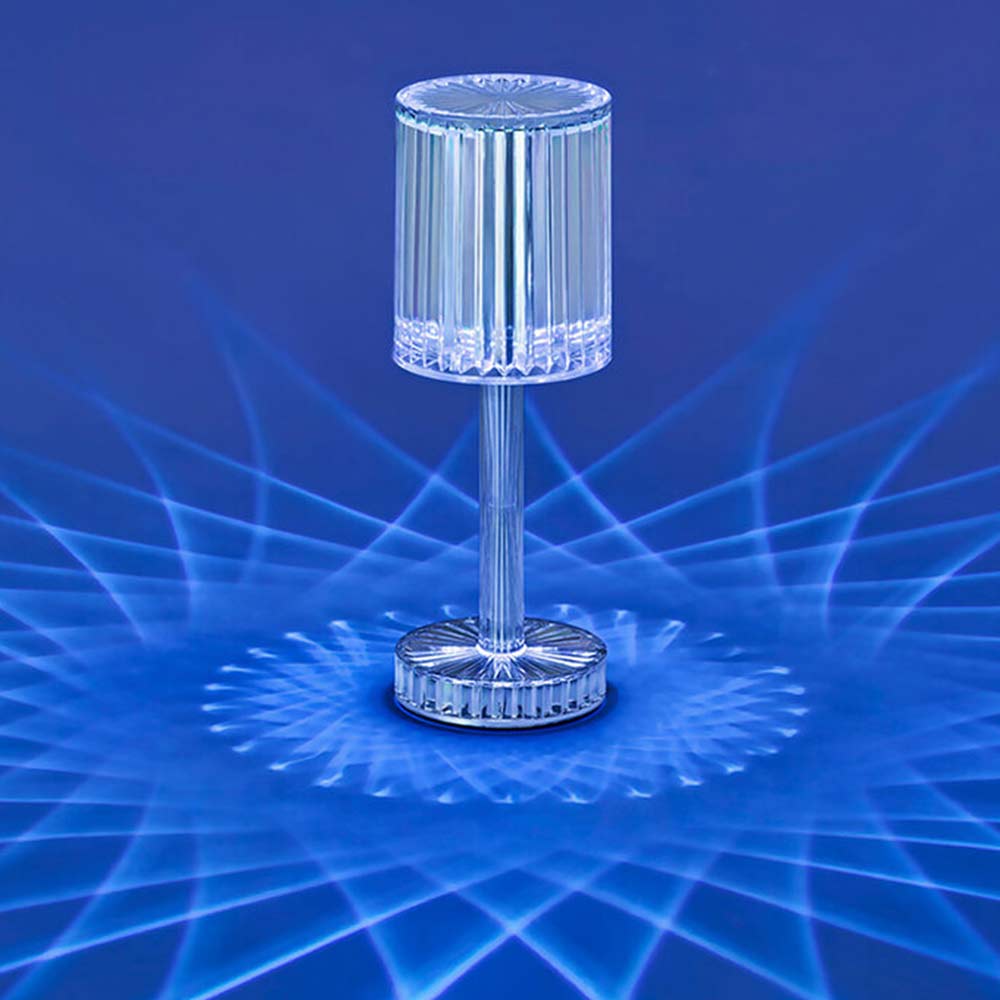 led-laualamp Dekorativne LED laualamp Crystal Ümara kujuga laualamp