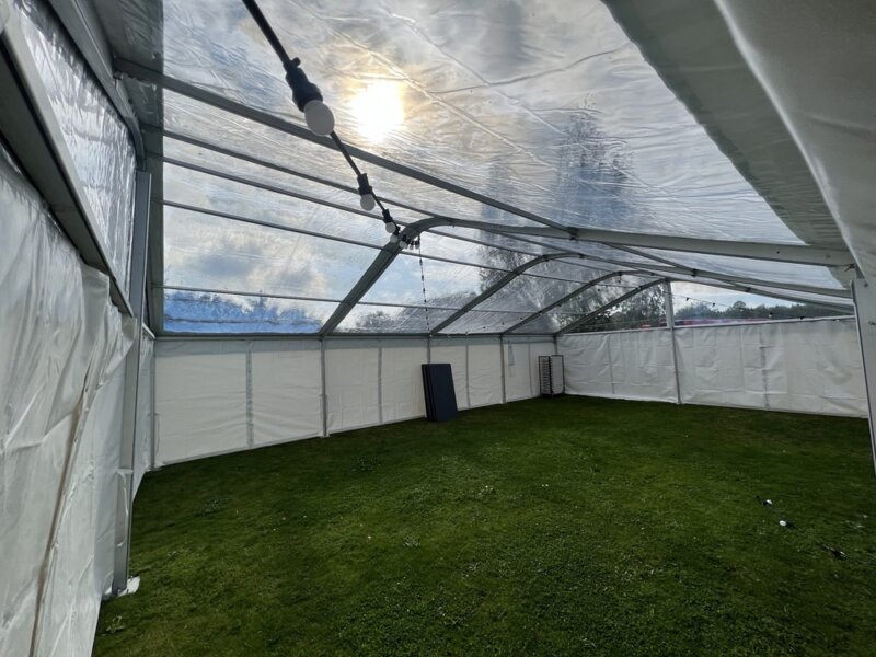 telgi rent läbiapistev katus telk 8m