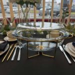 Klaasist nõu sooja toidu serveerimiseks