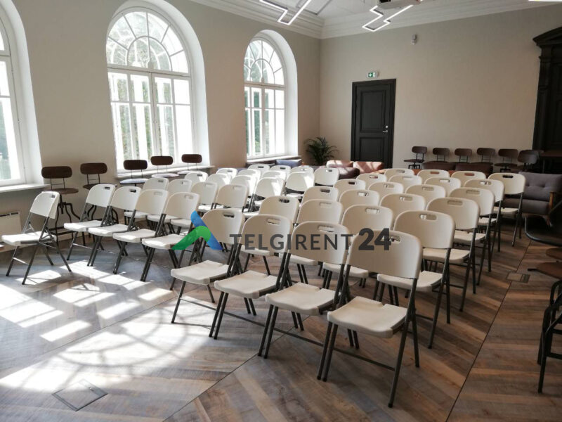 Klapptool valge klapptool klapptoolide müük peoinventari müük toolide müük valge tooli müük