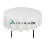 Laudlina Q180cm laudlinade müük ümmargune laudlina 180 cm müük valged laudlinad müük peoinventari müük rent Laudlinade müük