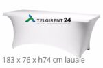 Laudlina strech 183 cm lauale lauakate strech valge laudlina 180 cm lauale stretch lauakate valge