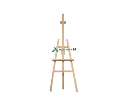 Molbert 178x60cm Naturaalset värvi puidust molbert