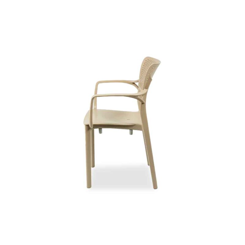 Õuetooli must ja beež kohvikutool Toolid müük