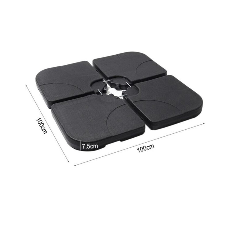 Õuevari Õuevarju alus liivaga veega täitmiseks Õuevarjude müük