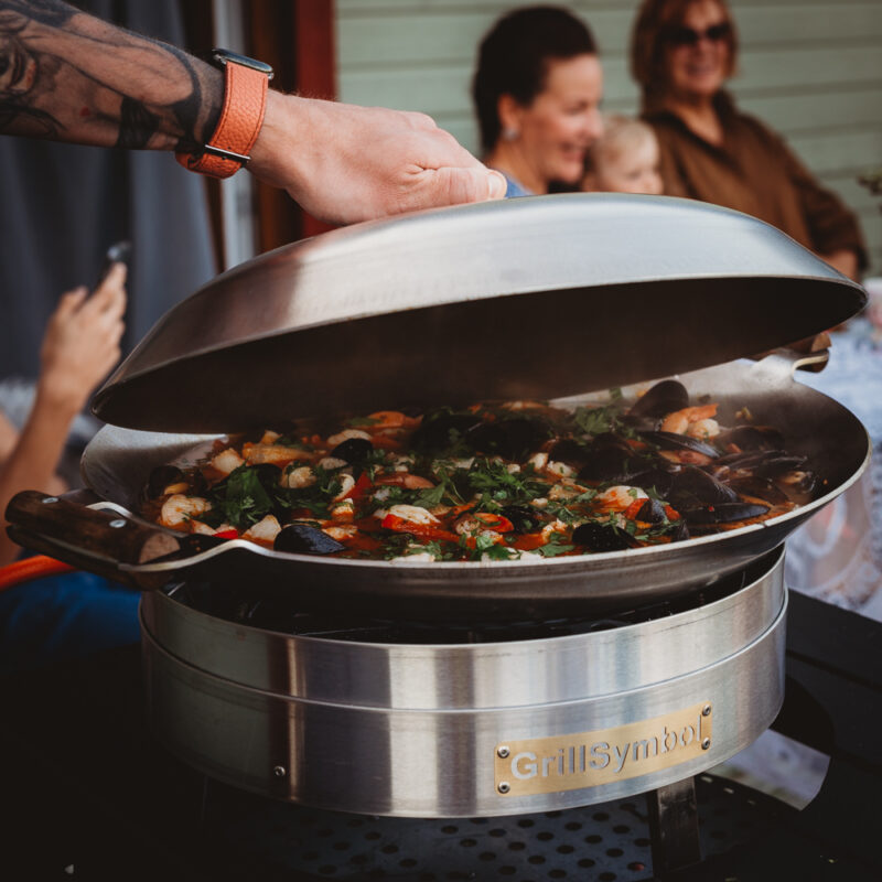 PRO 450 inox cataplana set 5