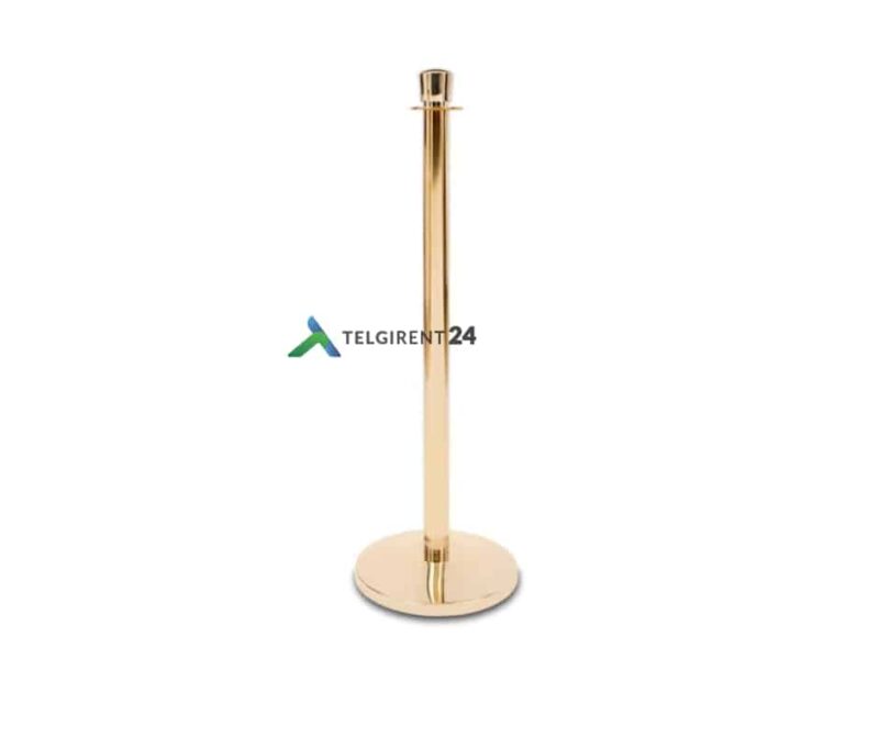 Piirdepost kuldne kandiline 6