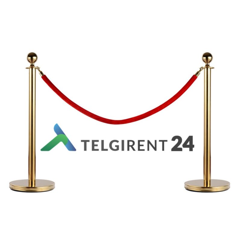 Piirdepostide rent punane kois 4