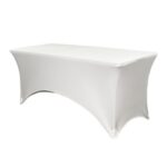 Stretch valge lauakate