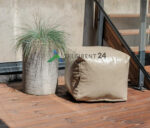 Tumba väike Beež tumba kunstnahast tool veekindel tool tumba rent toolide rent tooli rent peoinventar