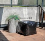 Tumba väike musttumba kunstnahast tool veekindel tool tumba rent toolide rent tooli rent peoinventar