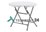 Ümmargune laud 80cm peoinventar plastiklauad kokkupandavad lauad 80cm ümmargune laud 80cm