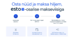 esto osta nüüd ja maksa hiljem esto3