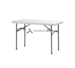 Kokkupandav laud 152cm kokkupandav plastiklaud 152cm plastikmööbel peoinventari rent peoinventari müük kokkupandava laua müük