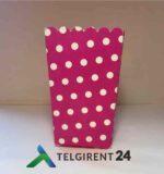 popcornitops roosatäpiline popcorn tops popcornile erinevat värvi popcorni topsid