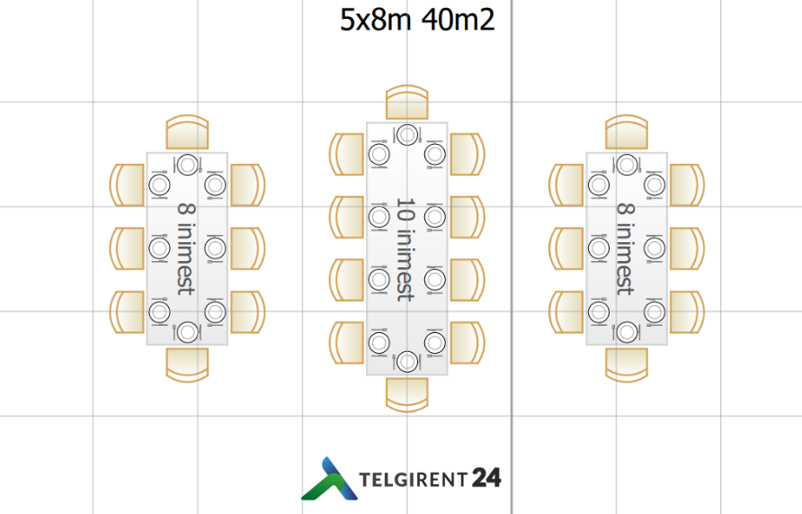 Peotelk 5x8m müük telk5x8 12