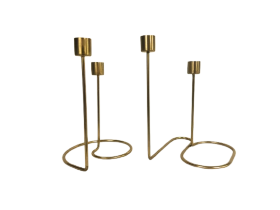 Küünlajalg kuldne Nimetu kujundus 2