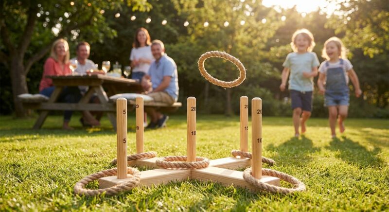Rongaviske mang lastepidu oueaktiivsusena pere aias