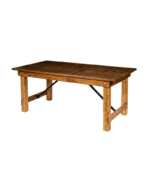 Puidust laud 200x100 cm